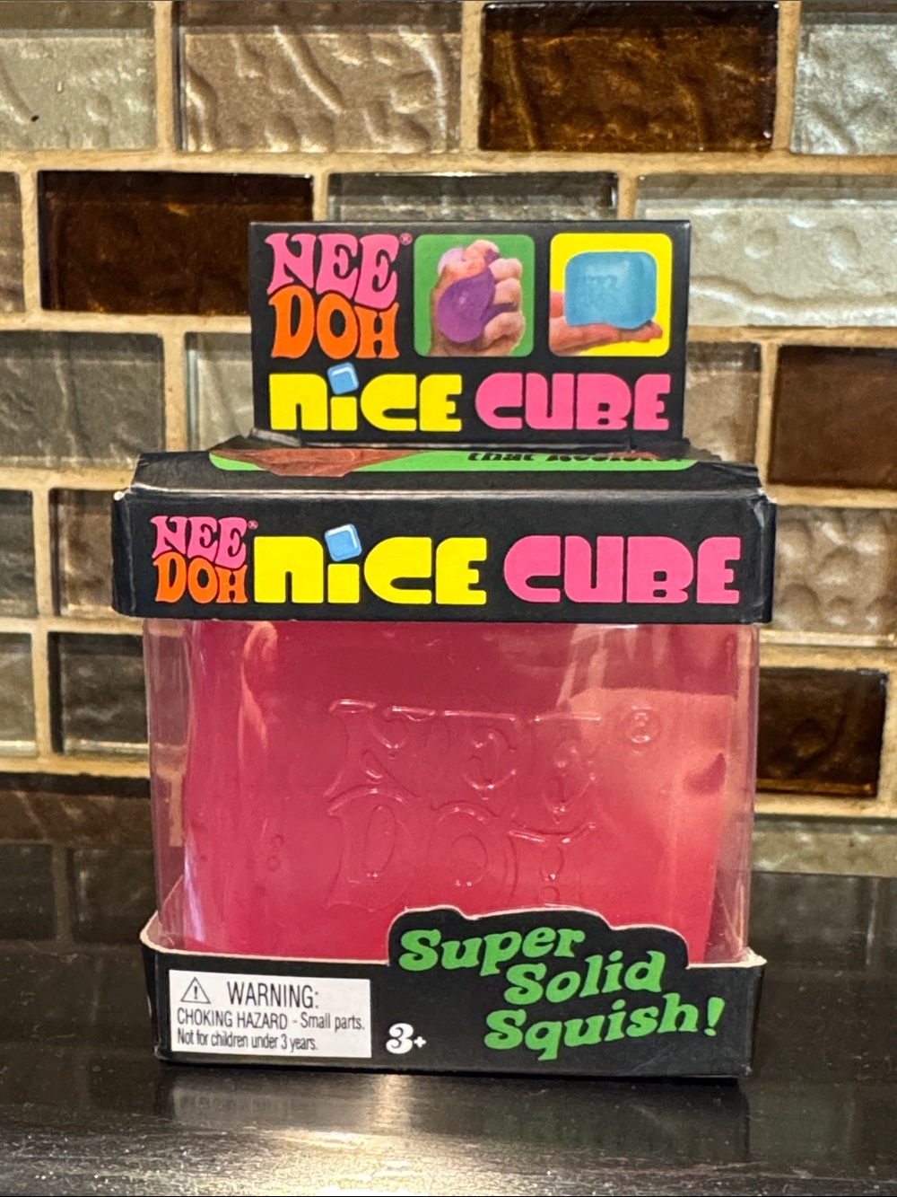 Nice Cube Super Solid Squish - Pink